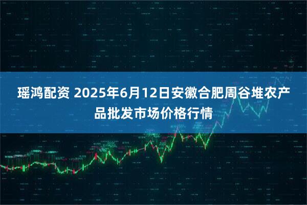 瑶鸿配资 2025年6月12日安徽合肥周谷堆农产品批发市场价格行情